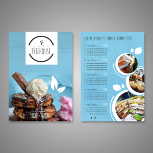 Flyer Design by creative.bugs for cafe treehouse | Design: #17620829