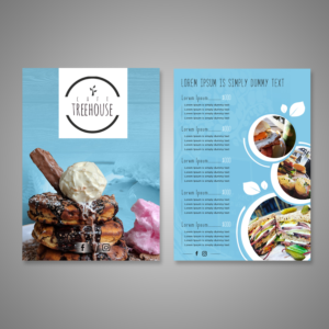 Flyer Design by creative.bugs for cafe treehouse | Design: #17620830