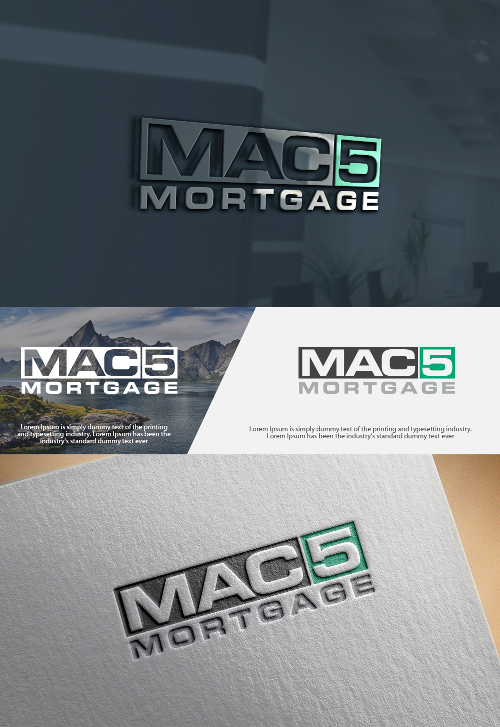 Logo Design by :) for MAC5 Mortgage INC | Design: #17642348
