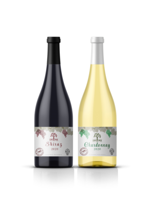 Wine label required for an organic wine | Design Étiquette par Shark1