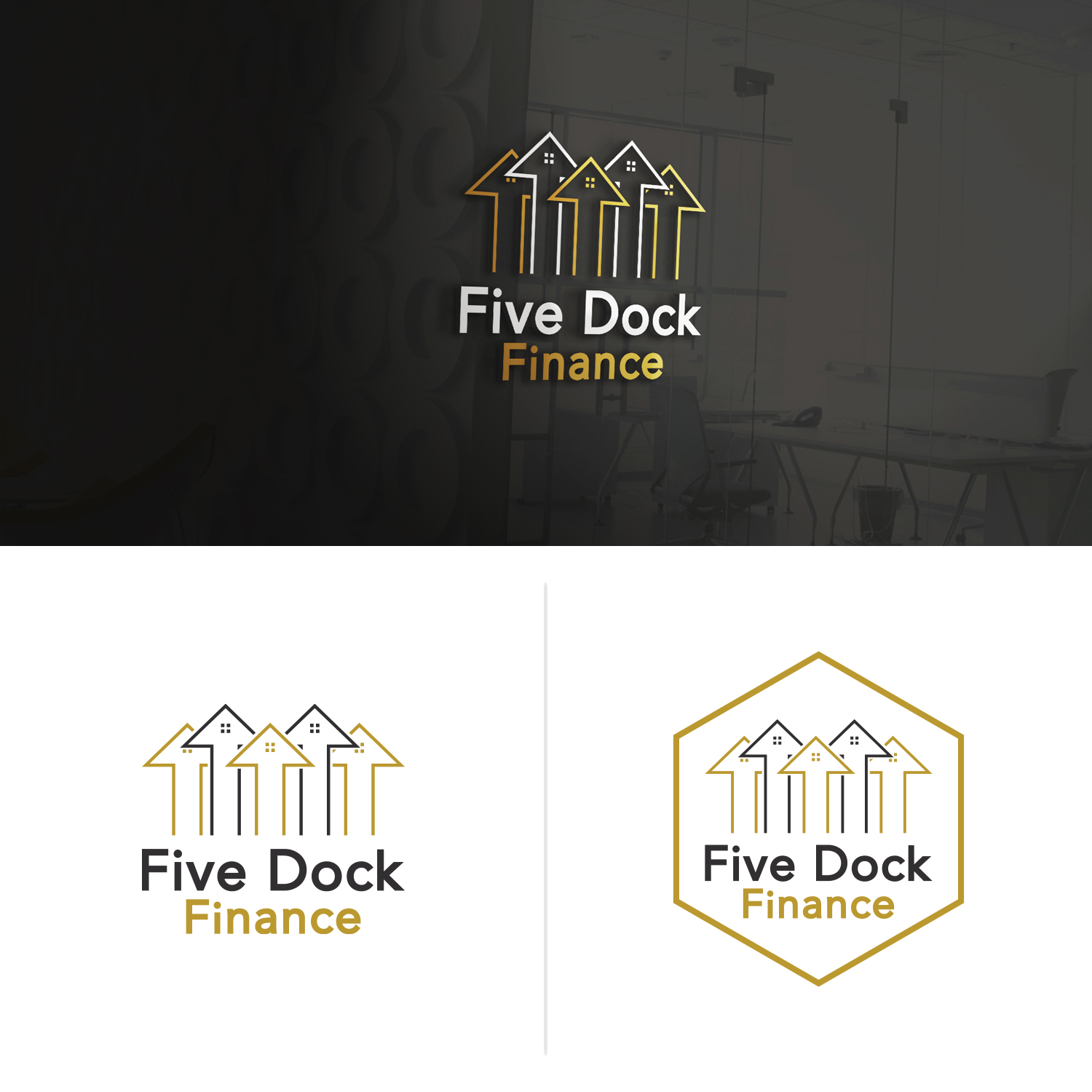 Logo-Design von mm_man56 für Five Dock Finance | Design #17648864