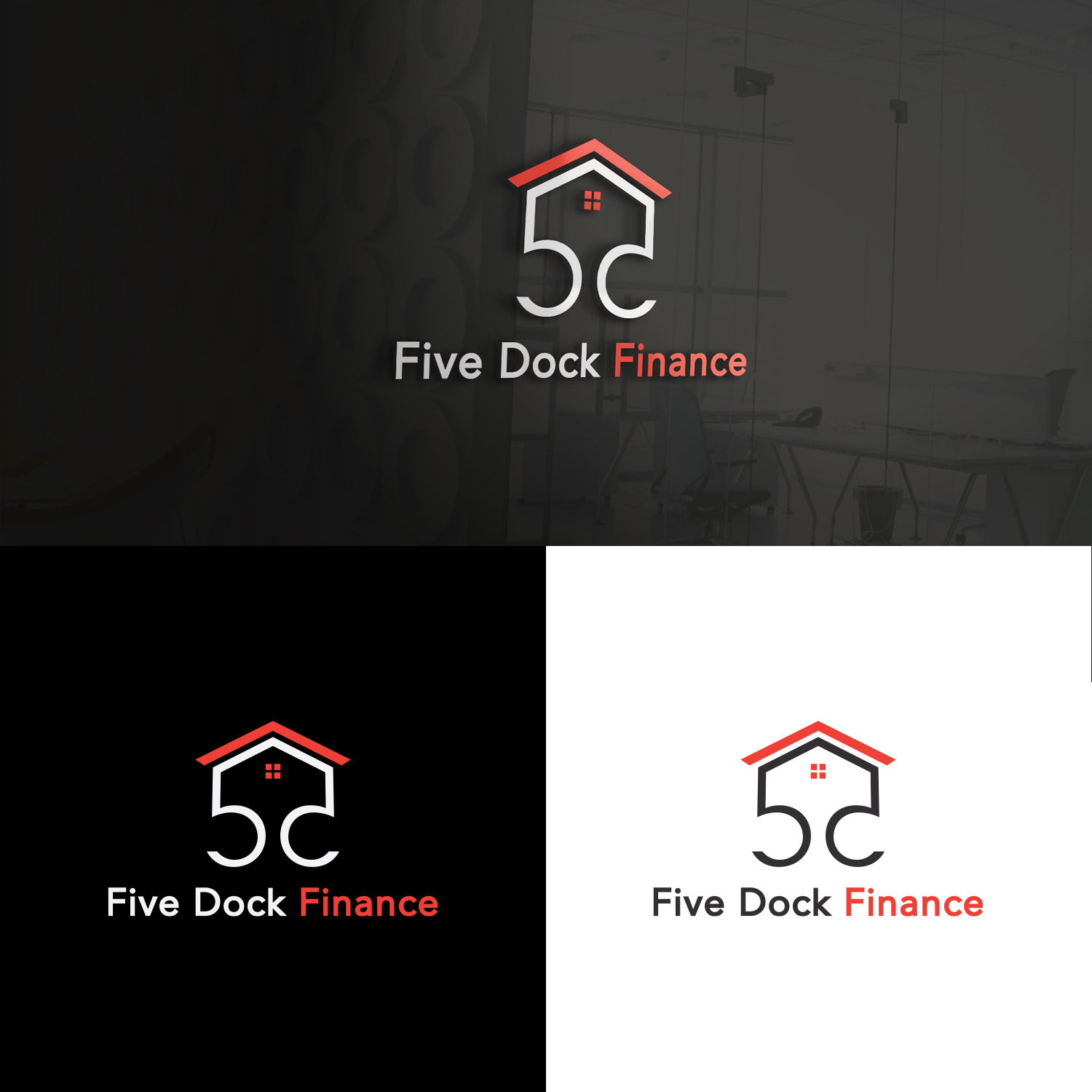 Logo-Design von mm_man56 für Five Dock Finance | Design #17649091