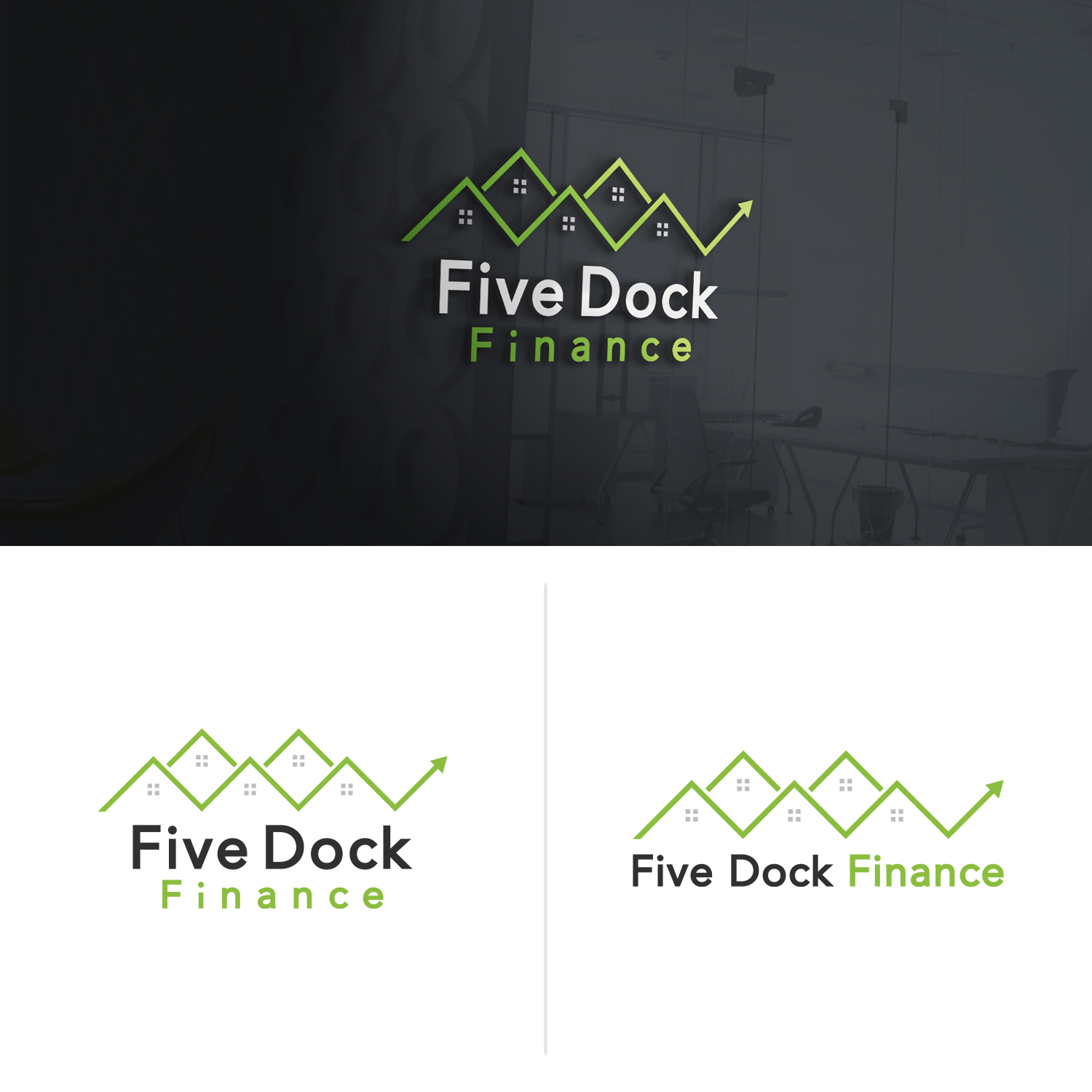 Logo-Design von mm_man56 für Five Dock Finance | Design #17652245