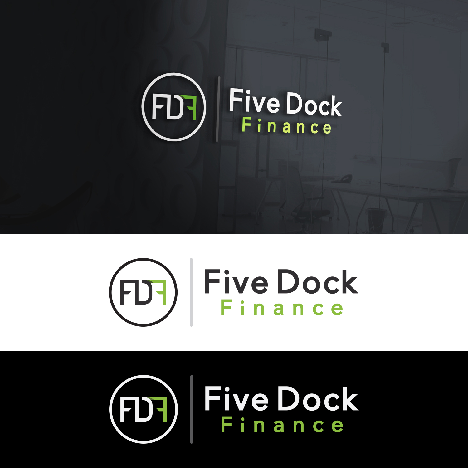 Logo-Design von mm_man56 für Five Dock Finance | Design #17652354