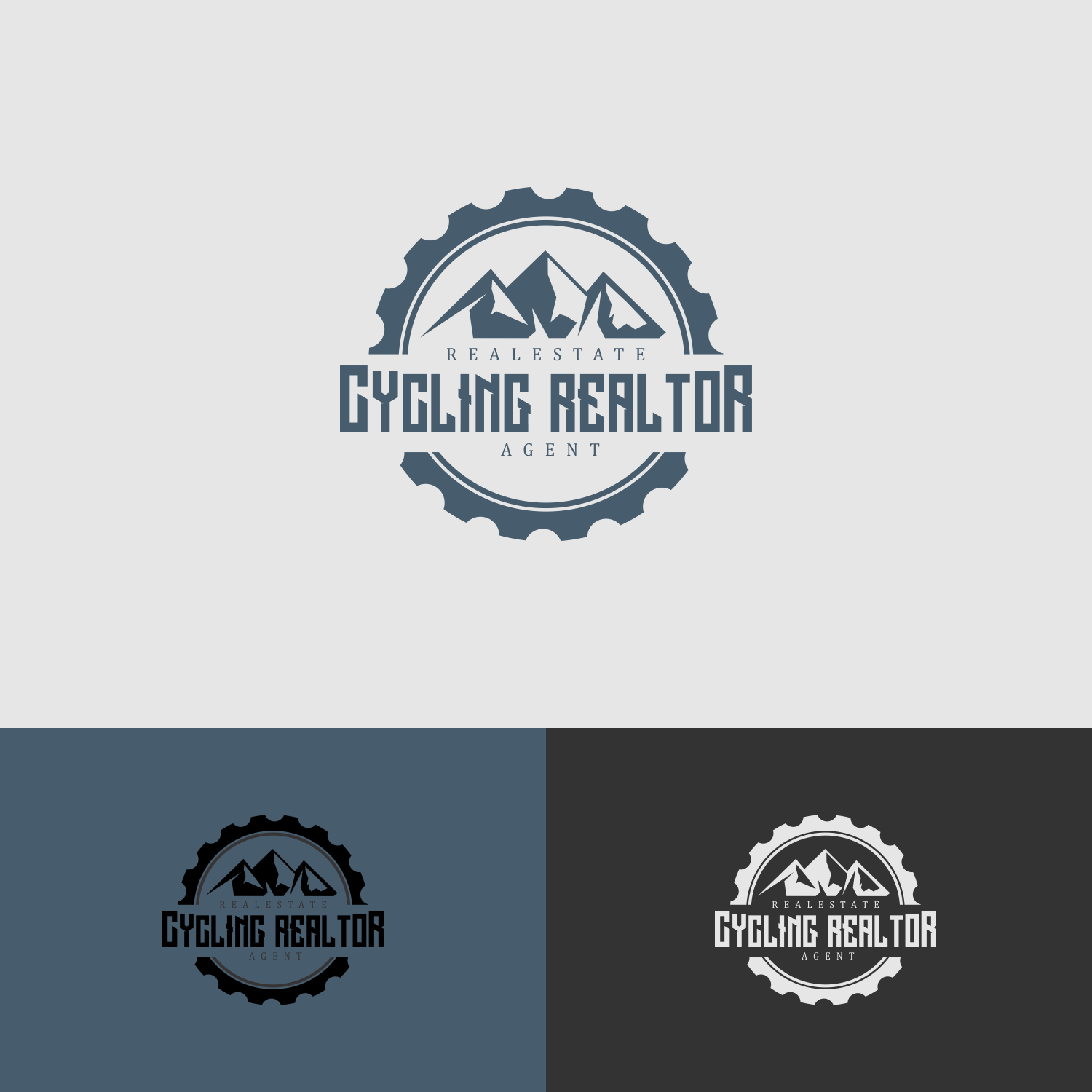 Logo Design by ZOLLOW.ID for Cycling Realtor | Design #17617003
