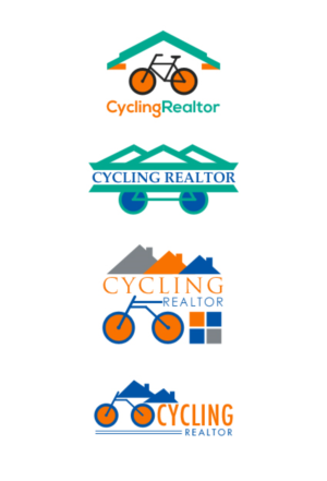 Logo Design by Club Flyer Studios for Cycling Realtor | Design #17628112