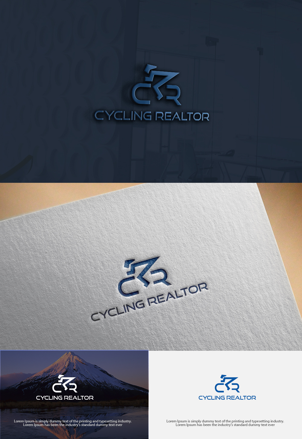 Logo Design by Art creation 2 for Cycling Realtor | Design #17622108