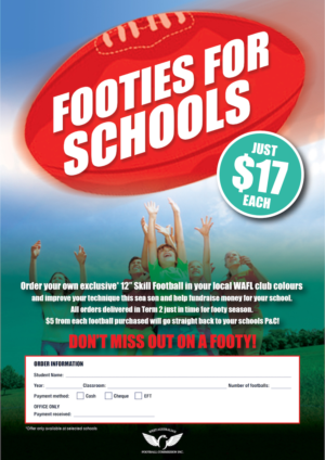 Footballs for Schools Program with the aim of promoting a skills football to school aged children to | Design de Brochure par OMSPlus Creative Solutions