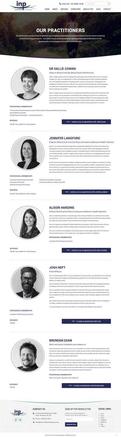 Web Design by pb for this project | Design #17777625