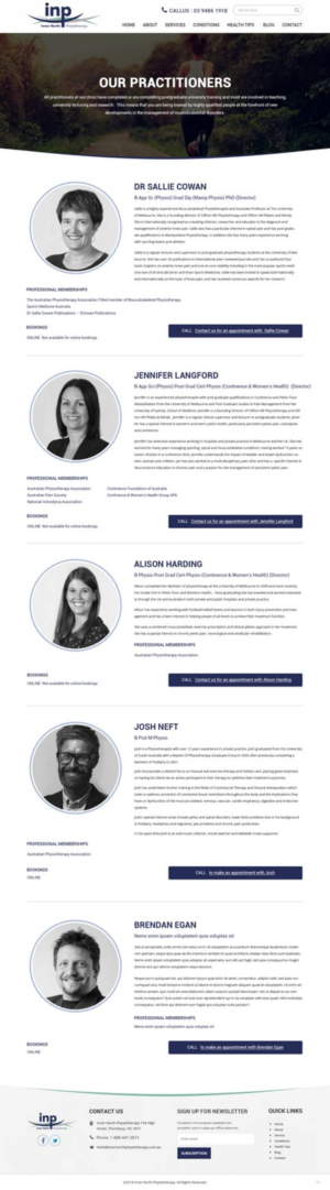 Web Design by pb for this project | Design: #17777625