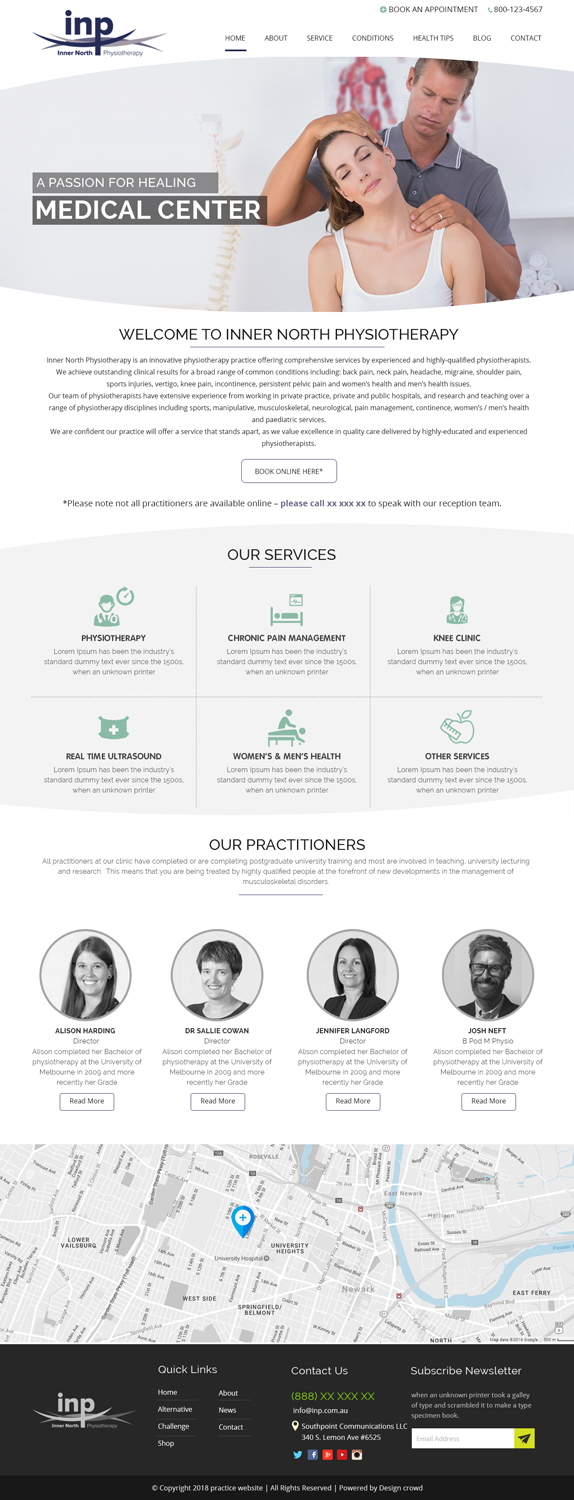 Web Design by Xclusive Designers for this project | Design #17644711