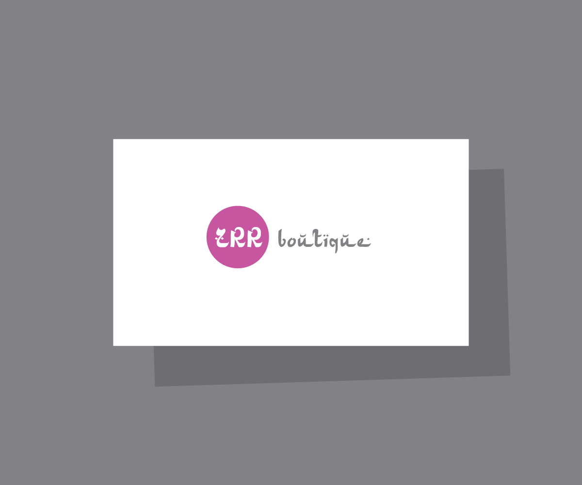 Logo Design by bijuak for Zrr Boutique  | Design #17787329