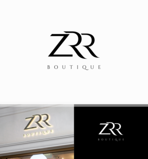 Logo Design by Exotic Blue for Zrr Boutique  | Design: #17862654