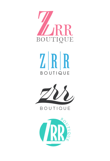 Logo-Design von Club Flyer Studios für Zrr Boutique  | Design #17805708