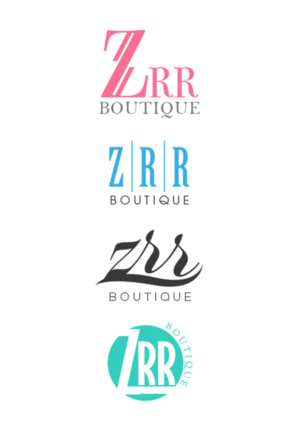 Diseño de Logo por Club Flyer Studios para Zrr Boutique  | Diseño #17805708