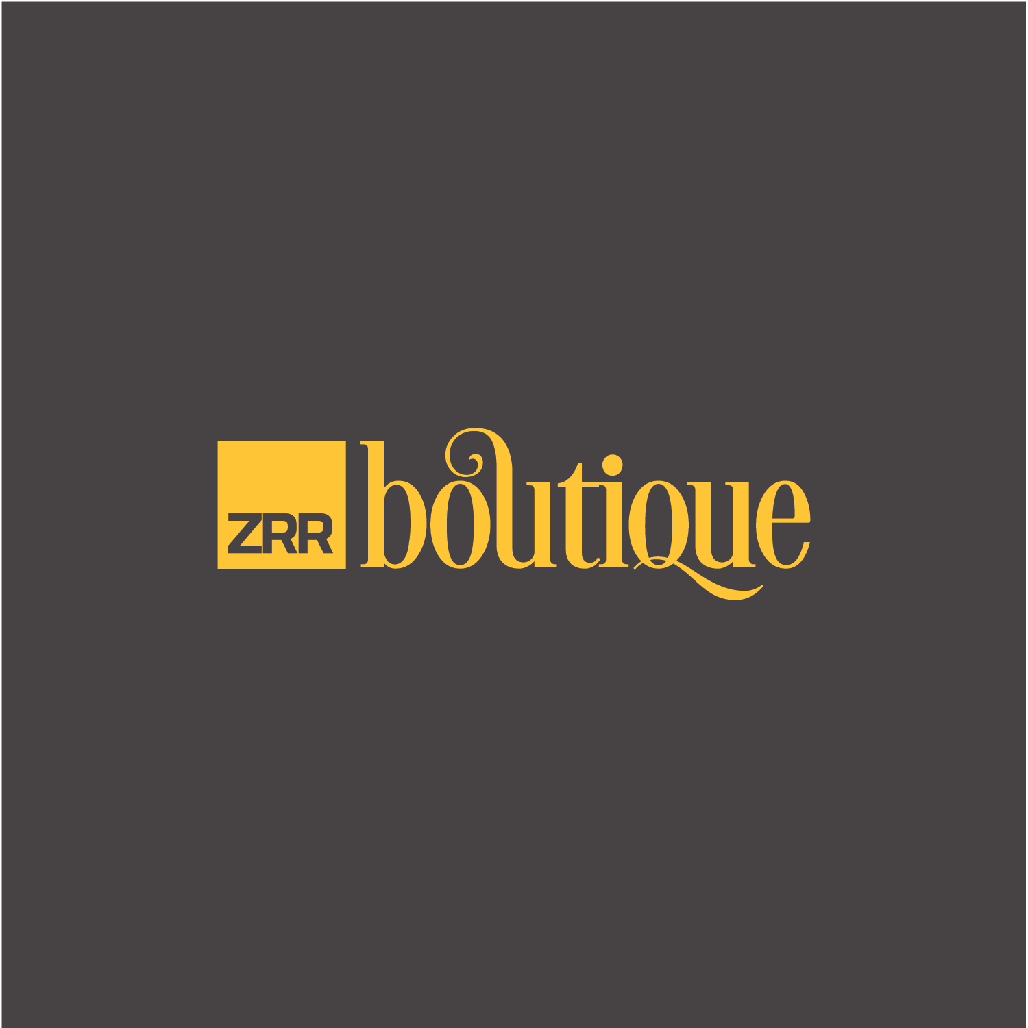 Logo Design by Lautreamont for Zrr Boutique  | Design #17793646