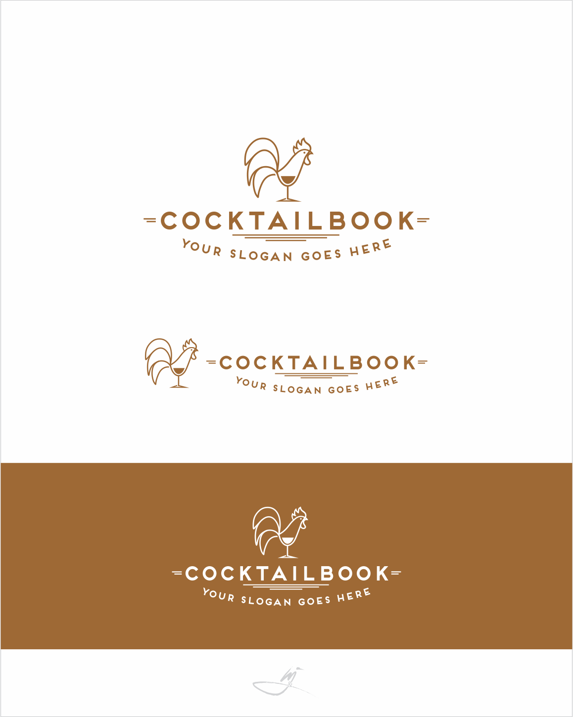 Diseño de Logo por Mimi &amp; Max para Cocktailbook | Diseño #17853404