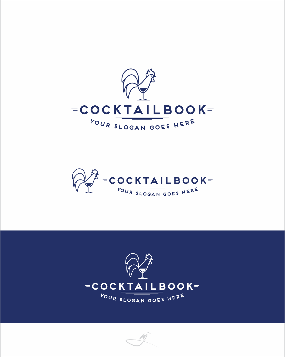 Diseño de Logo por Mimi &amp; Max para Cocktailbook | Diseño #17853412