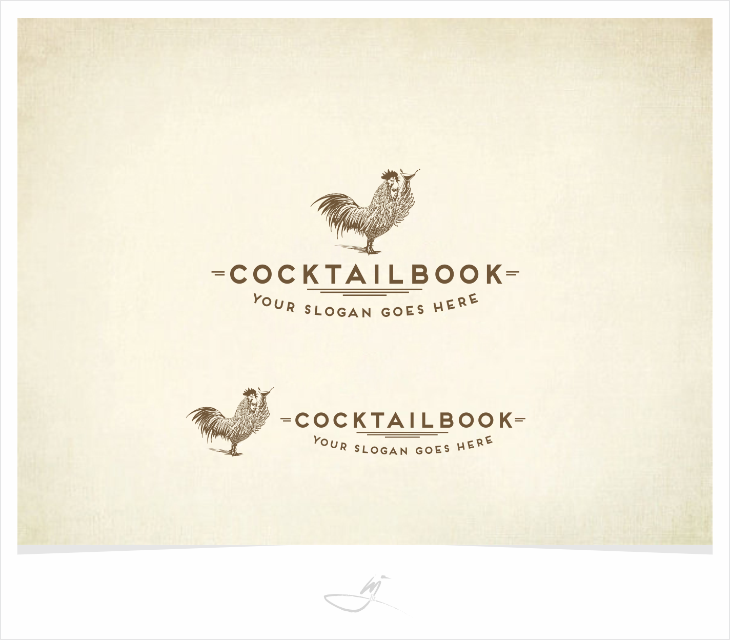 Logo Design by Mimi &amp; Max for Cocktailbook | Design #17863817