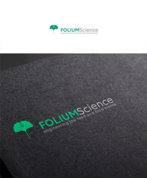 FOLIUM Science;  engineering the feed and food biome | Logo Design by lionx