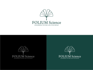 FOLIUM Science;  engineering the feed and food biome | Diseño de Logo por Atvento Graphics
