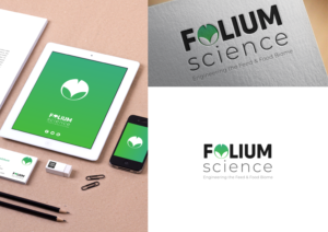Logo Design by Matt Bradshaw for FOLIUM Food Science Limited | Design #17624090