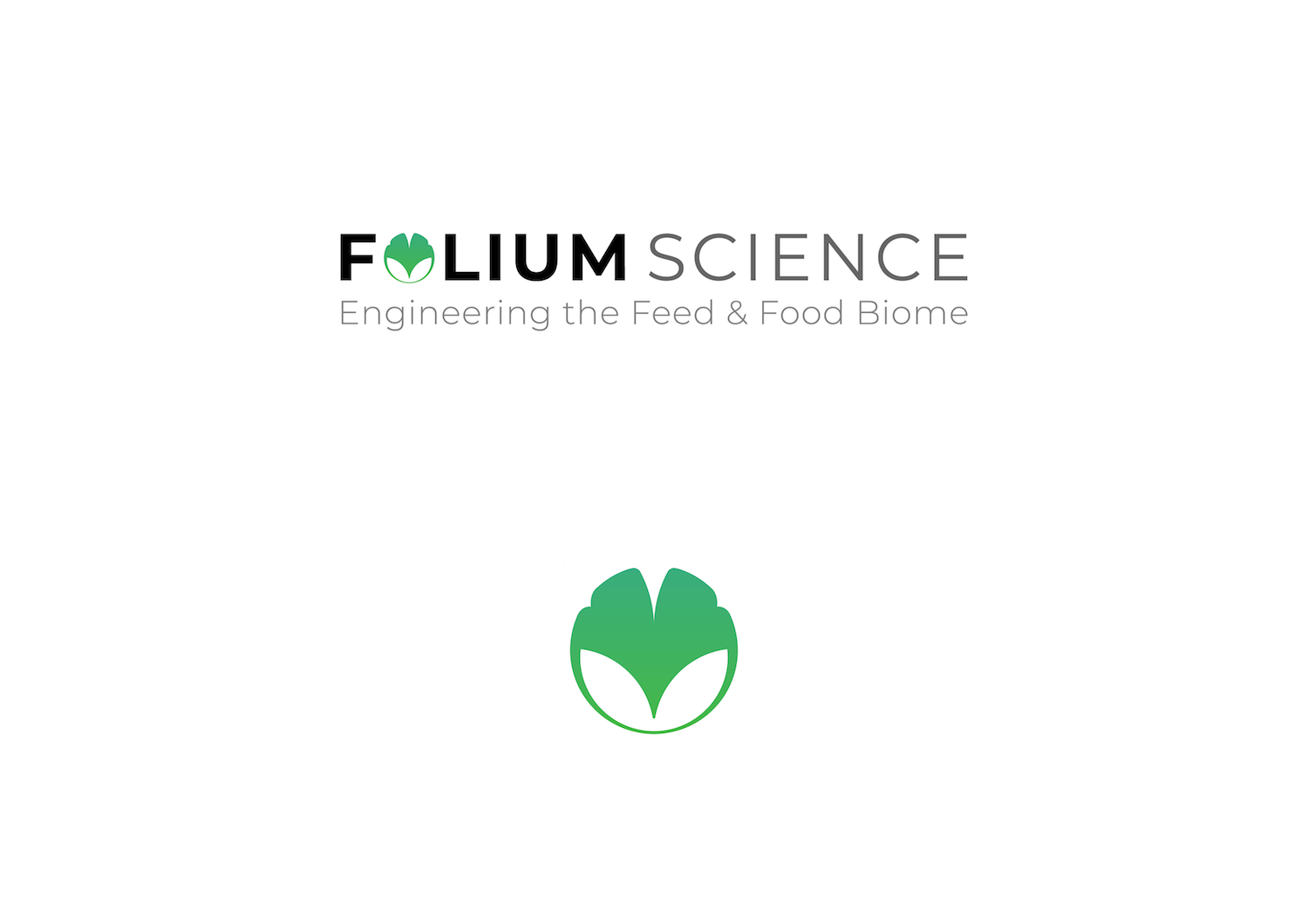 Logo Design by Matt Bradshaw for FOLIUM Food Science Limited | Design #17625571