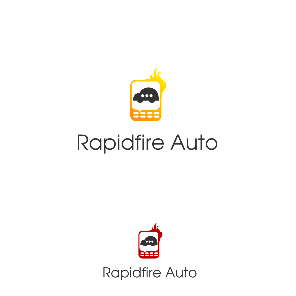 Logo Design by langkisau for RapidFire Auto LLC | Design #18567001