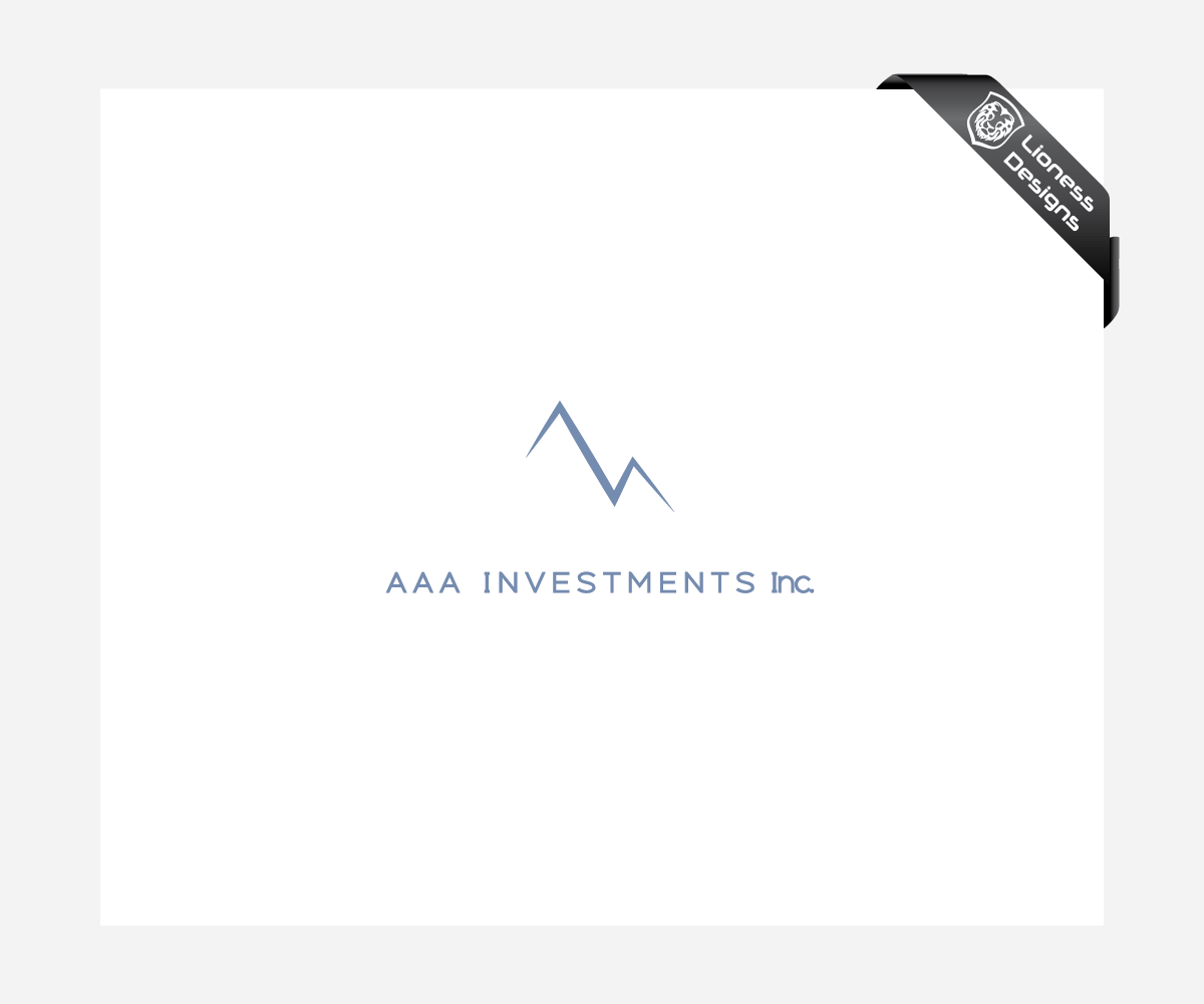 Logo Design by Lioness Designs for AAA Investments Inc. | Design #17695386