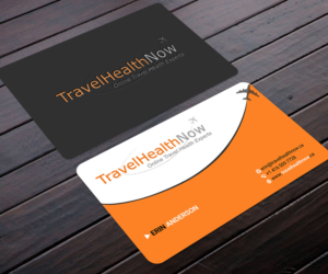 Travel Health Now Business Cards | Diseño de Tarjeta de Presentación por Designers Hub