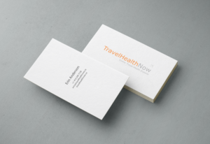 Travel Health Now Business Cards | Visitenkarten-Design von chandrayaan.creative