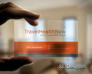 Travel Health Now Business Cards | Diseño de Tarjeta de Presentación por SL Designer