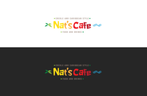 Nat's Cafe | Logo Design by GLDesigns