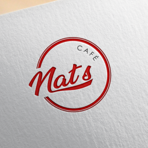 Nat's Cafe | Logo Design by LouiePepito