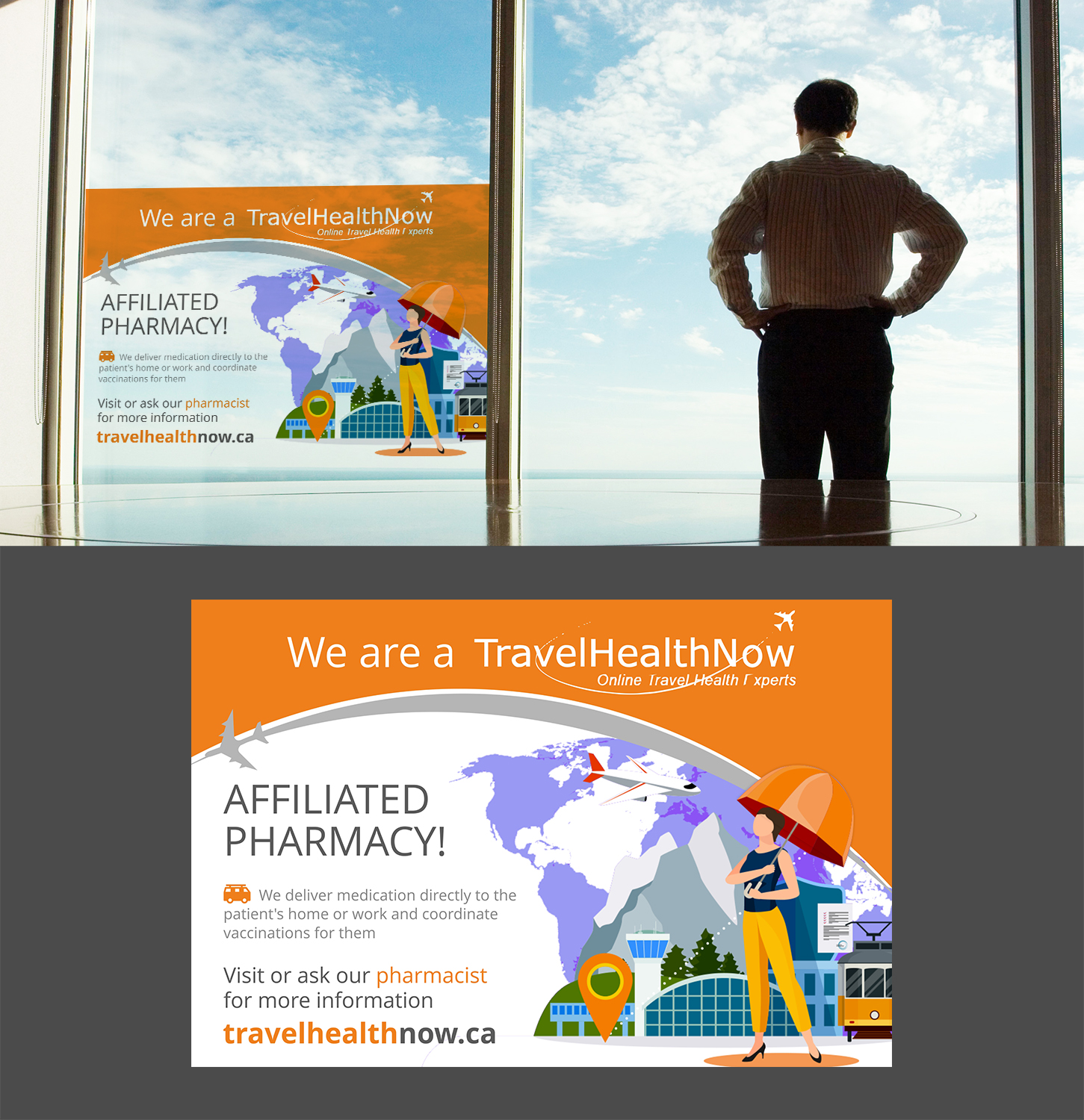 Signage Design by ecorokerz for DrugSmart Pharmacy Group | Design #17628841