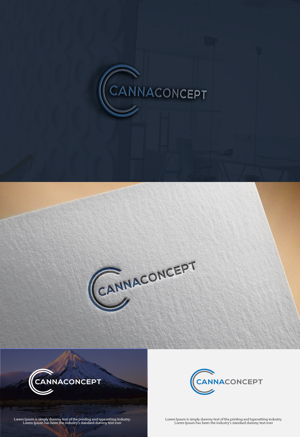 Logo Design by dr ghulam mustafa sahab for Cannaconcept inc. | Design #17644962