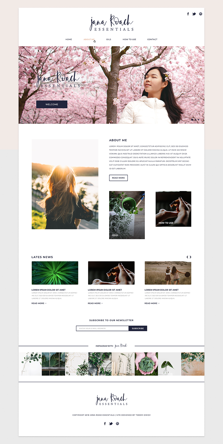 Web Design par todordimov pour ce projet | Design #17668834
