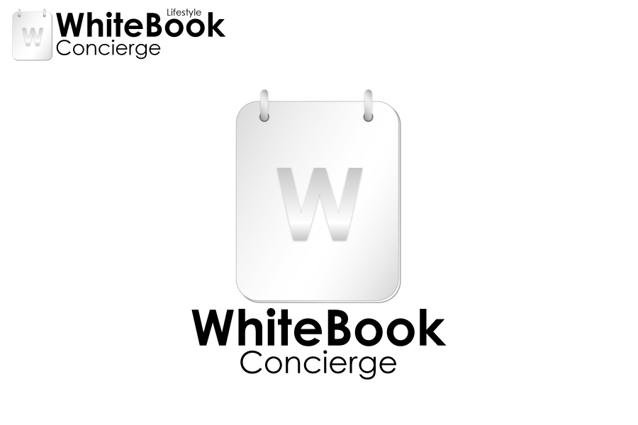 Logo Design by manuelpolaina for WhiteBook Lifestyle Concierge | Design #634482
