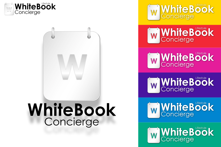 Logo Design by manuelpolaina for WhiteBook Lifestyle Concierge | Design #634483