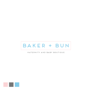 Logo Design by chynthiadewi91 for Baker + Bun  | Design: #17628249