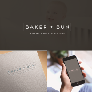 Logo Design by chynthiadewi91 for Baker + Bun  | Design: #17628252