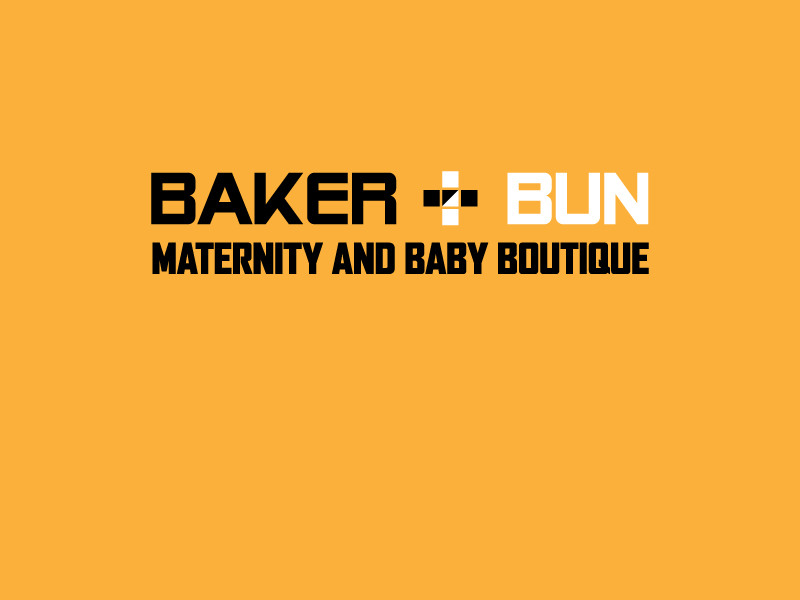 Logo Design by shimu 3 for Baker + Bun  | Design #17643019