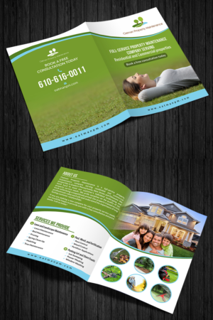Oatman Property Maintenance Needs a Brochure For Their Business | Brochure Design by aspiremedia