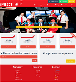Landing Page Design by tarek_cs