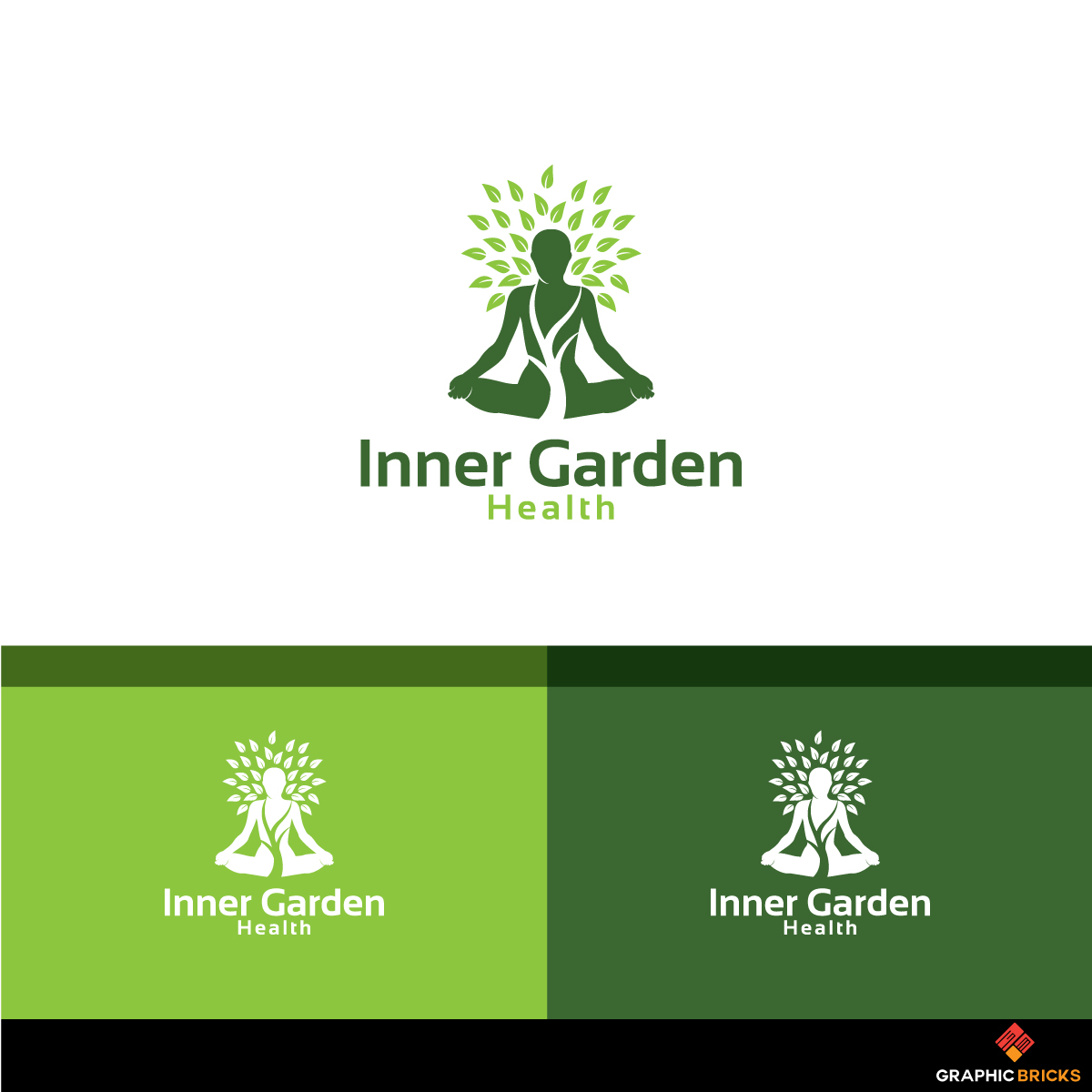 Logo Design by Graphic Bricks for Inner Garden Health | Design #17633665
