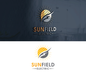 Logo Design by creativemood438 for SunField Electric Inc. | Design: #17657681