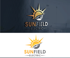 Logo Design by creativemood438 for SunField Electric Inc. | Design: #17666920