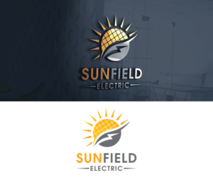 Logo Design by creativemood438 for SunField Electric Inc. | Design: #17666921