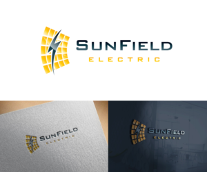 Logo Design by Elizabeta for SunField Electric Inc. | Design: #17656647