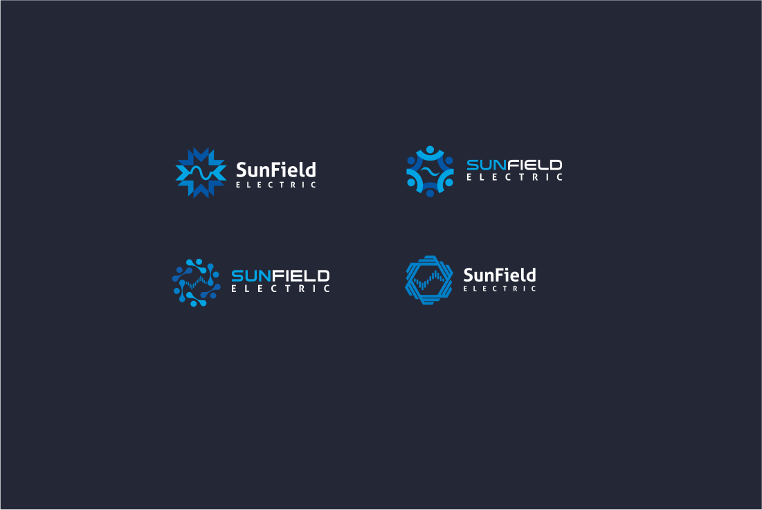Logo Design by nusdofficial for SunField Electric Inc. | Design #17681896